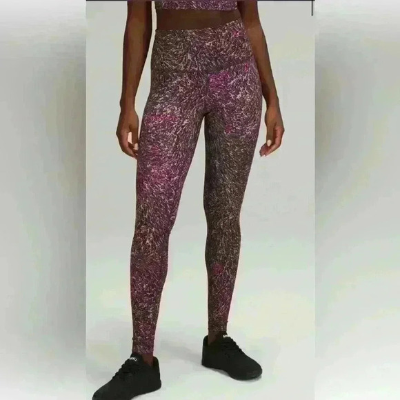 Lululemon Wunder Train High-Rise Tight 28" Topography Multi - Picture 11 of 12